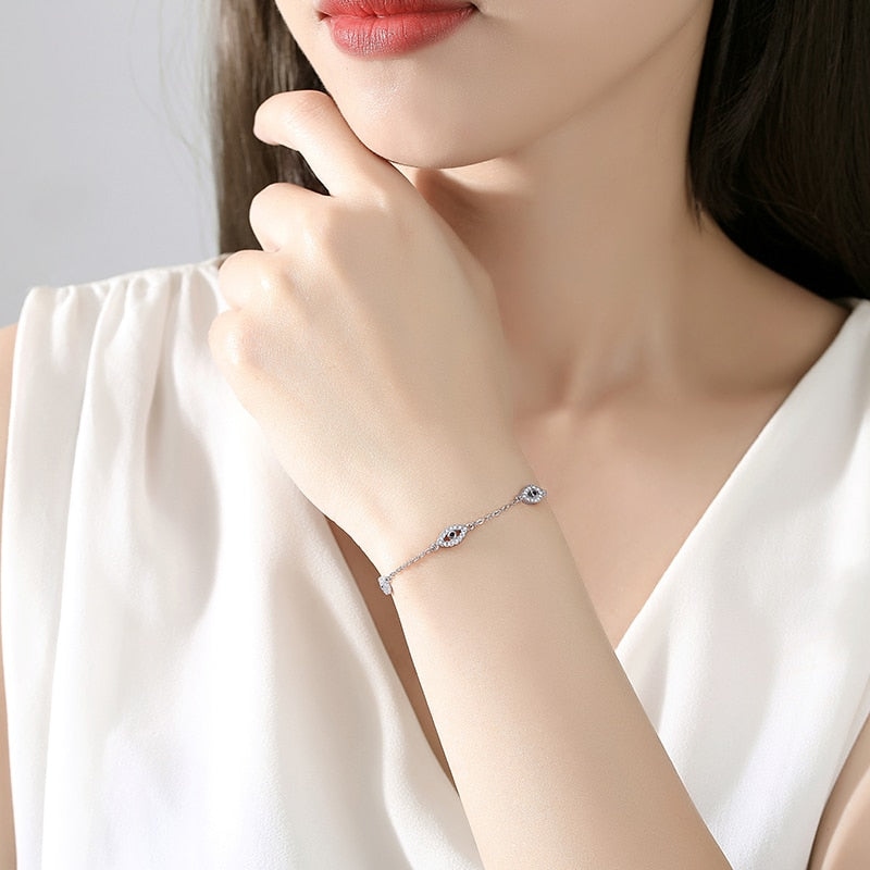 Armband ''Glamour Nazar'' / 925 Sterling Silber