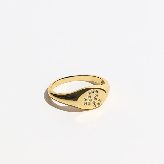 Ringe ''Glamour Zodiac'' / Kupfer