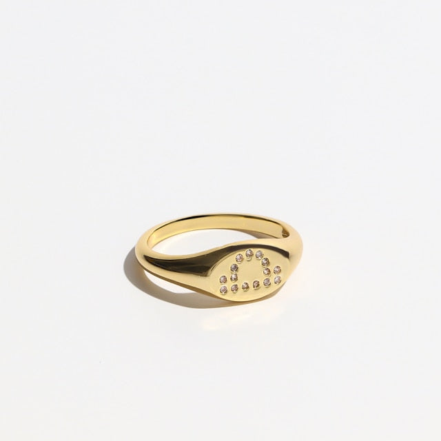 Ringe ''Glamour Zodiac'' / Kupfer