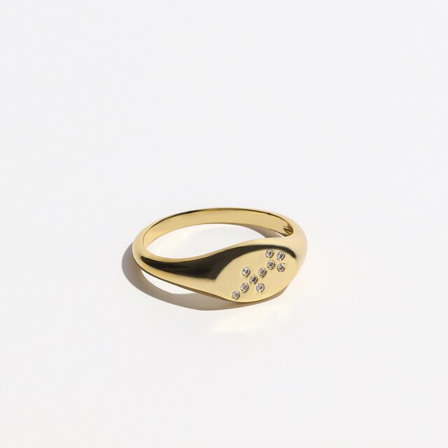 Ringe ''Glamour Zodiac'' / Kupfer