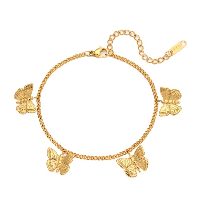 Ketten und Armband-Kollektion ''Butterfly Effect'' aus Edelstahl