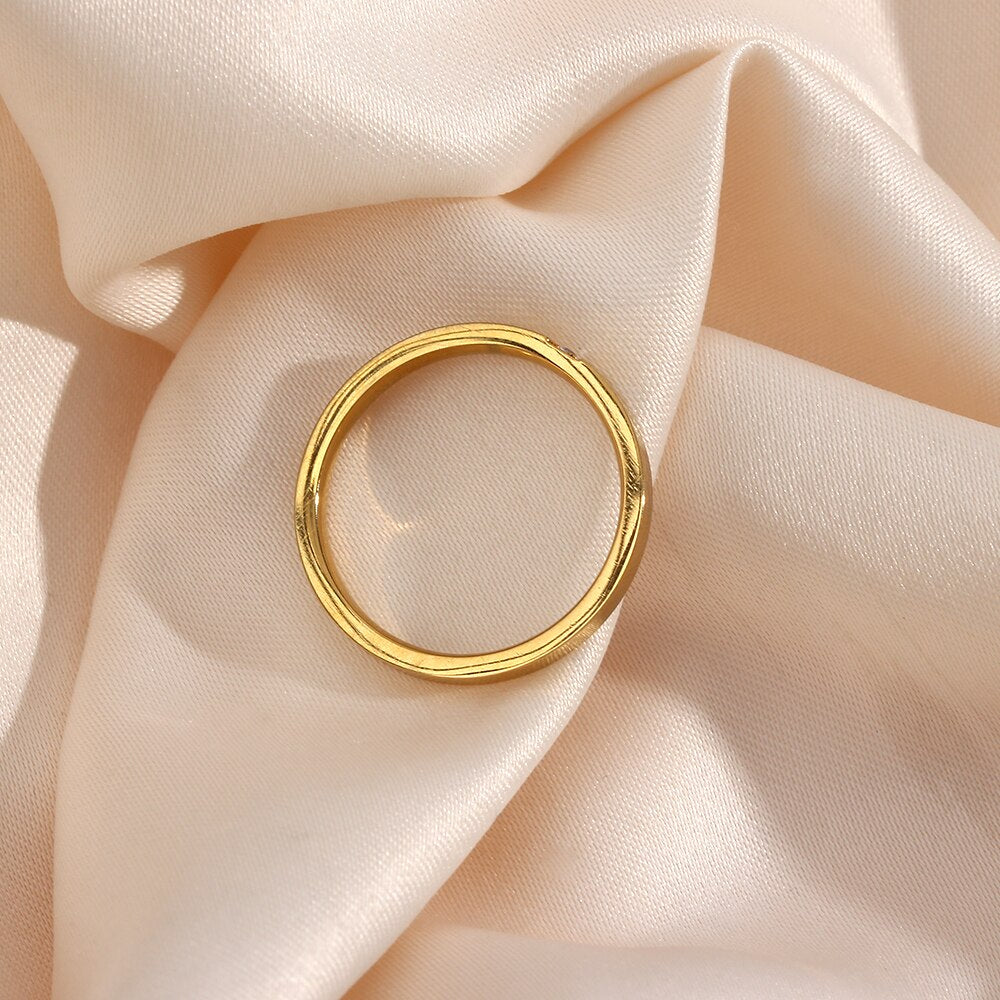 Ringe ''Valerie'' / Edelstahl