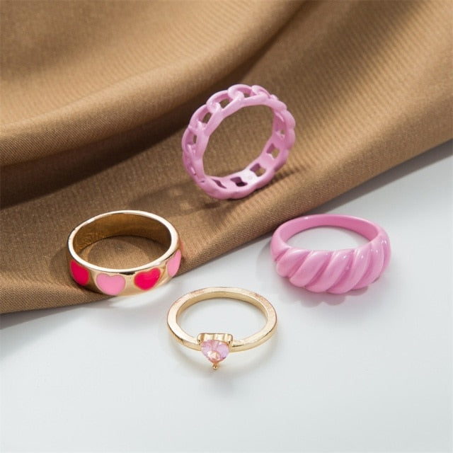 Vintage rings set