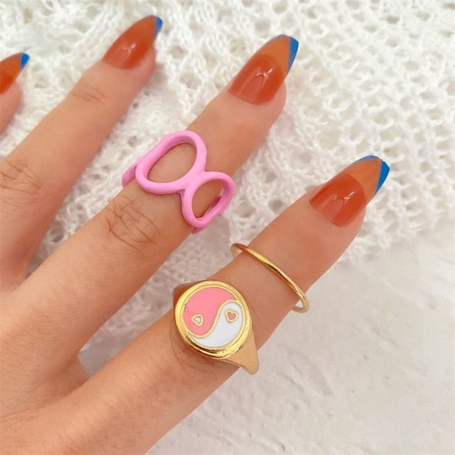 Vintage rings set