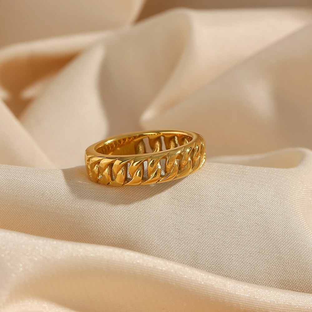 Ring ''Lily'' / Edelstahl