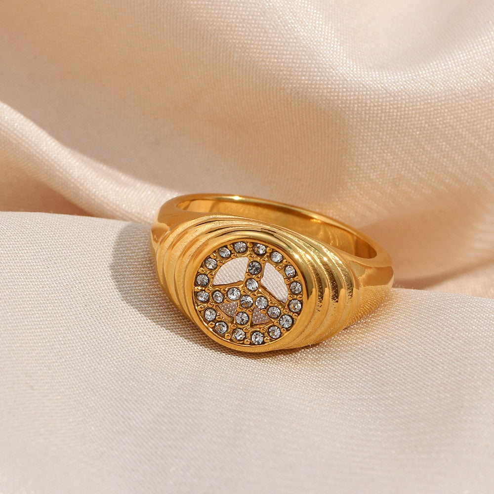 Ringe ''Glamorous'' / Edelstahl