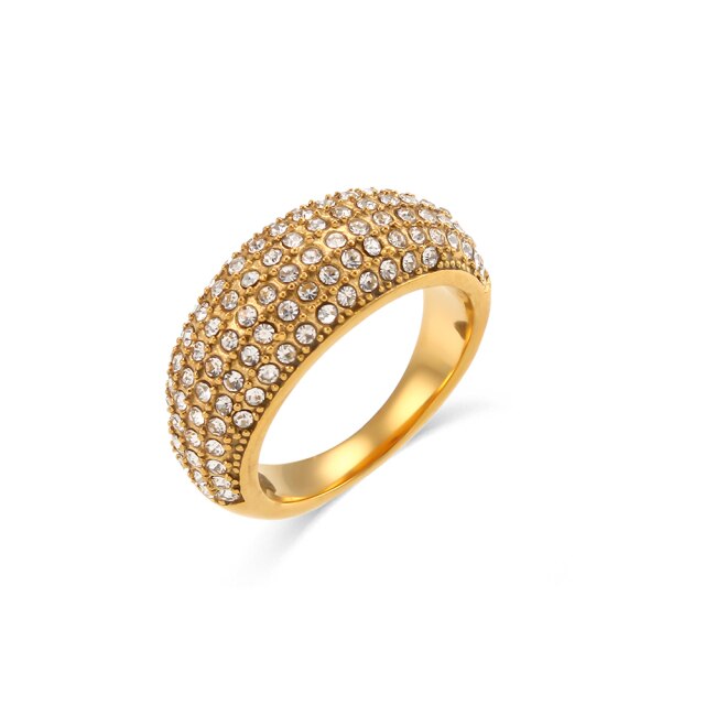 Ringe ''Glamorous'' / Edelstahl