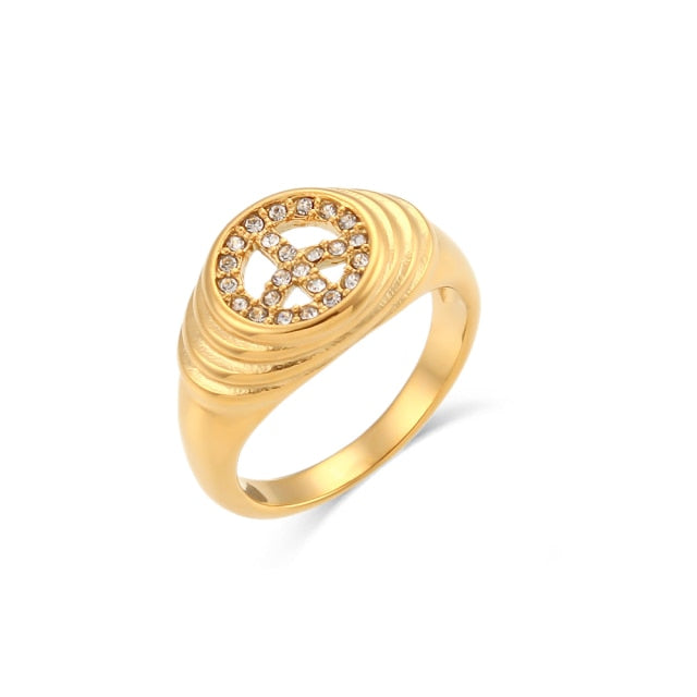 Ringe ''Glamorous'' / Edelstahl