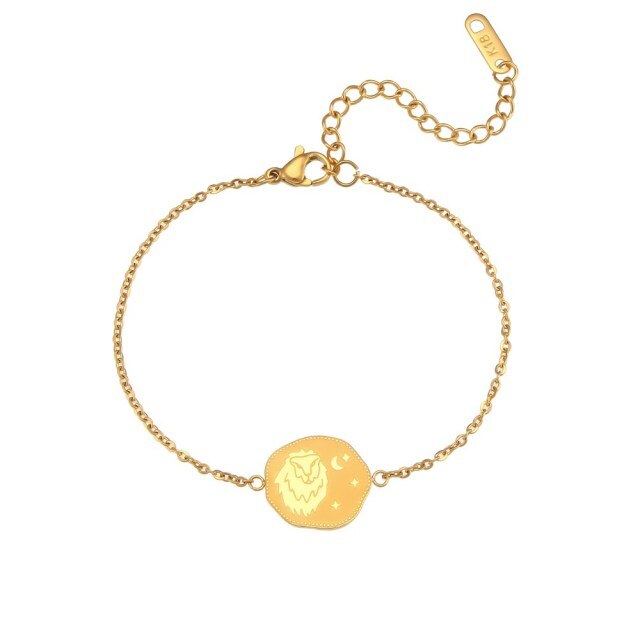 Armband ''Golden Zodiac'' / Edelstahl